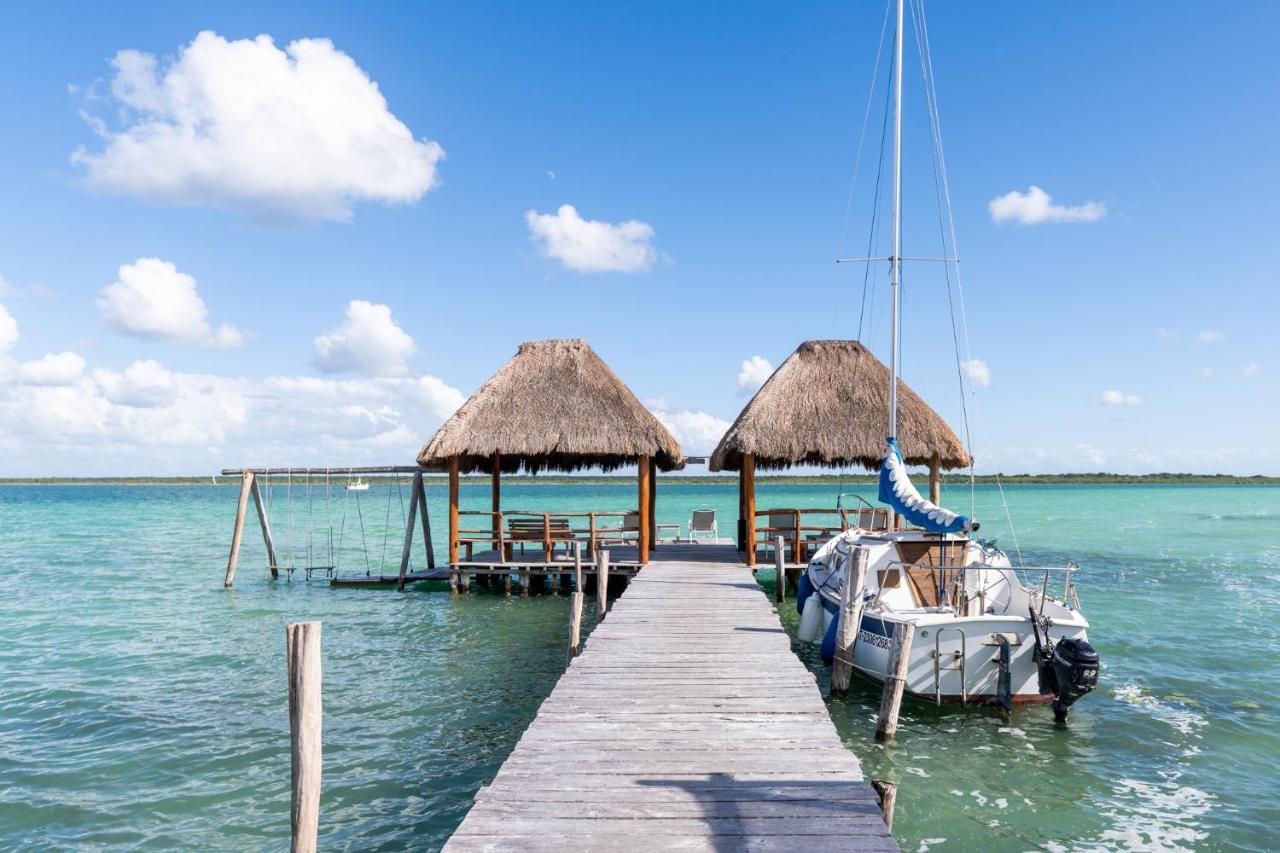 Exclusive Palafito @ Bacalar Lagoon Front Ngoại thất bức ảnh